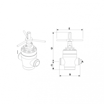 7500Psi Mud Gate Valves